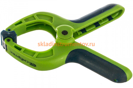 Клещеобразная струбцина, пл, корп 2-х комп, рукоятки, усиленная пружина, 1-1/4 СИБРТЕХ 20782