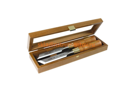 Набор из 2 косых стамесок NAREX WOOD LINE PLUS 26 мм 851676