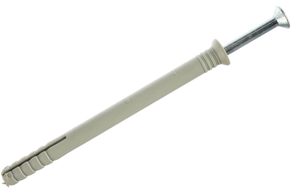 Дюбель-гвоздь полипропиленовый с потайным бортиком 50 шт. (8х100 мм; ТФ5) Зубр 4-301345-08-100