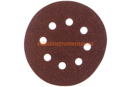 Круг шлифовальный на липкой основе (5 шт; 125 мм; Р80) ПРАКТИКА 031-495