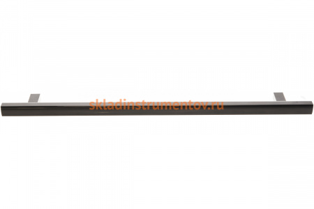 Мебельная ручка JET 196 м.ц. 256 мм алюминий, черный никель RQ196A.256NP99