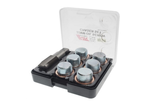 Набор для ремонта резьбы маслосливных отверстий 22мм в боксе JTC 2047