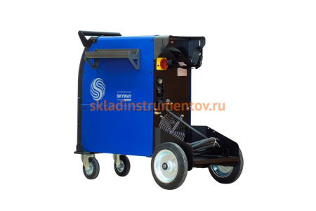 Инверторный сварочный синергетический полуавтомат с воздушным охлаждением AuroraPRO SKYWAY 350 DUAL PULSE 19109