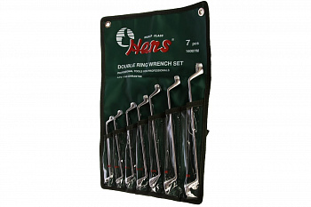 Комплект накидных ключей 6-19мм, 7шт Hans 16007M