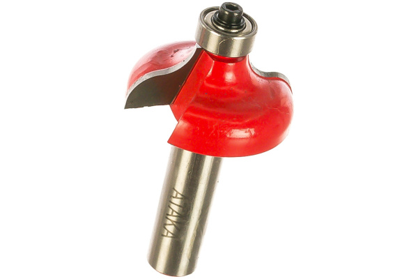 Фреза кромочная калевочная (38.1х15.9 мм; R 6.3 мм; хвостовик 8 мм) АТАКА 38202