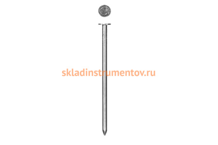 Гвозди с большой потайной головкой ЗУБР оцинкованные, 20 х 3.0 мм, 5 кг (примерно 3330 шт.) 305090-30-020