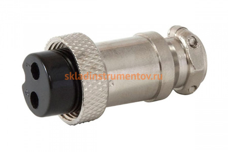 Разъём стандартный 2 pin для горелки TIG КЕДР 7200020