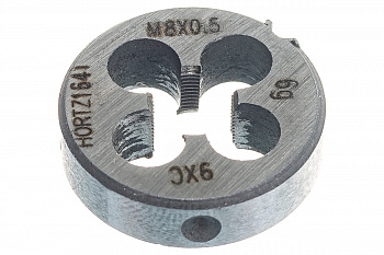 Плашка М 8 х0.5 9ХС HORTZ 203998