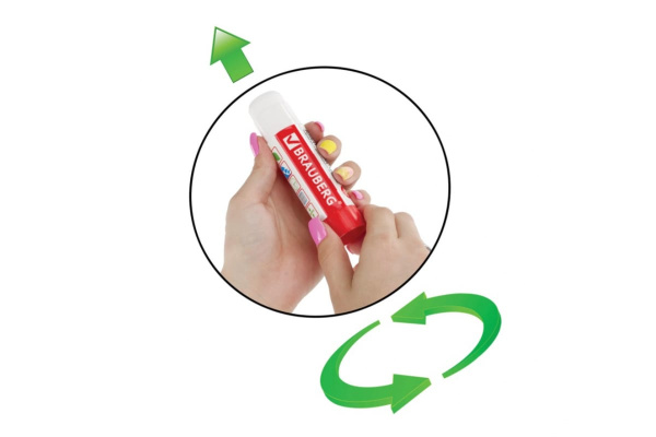 Клей-карандаш BRAUBERG 15 г 220870