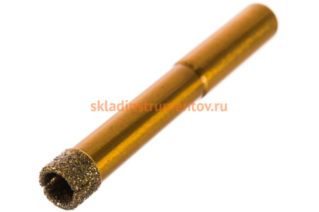 Коронка алмазная по керамограниту (10 мм) ПРАКТИКА 035-035