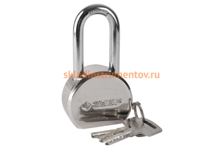 Навесной замок 55 мм ЗУБР ЭКСПЕРТ 37272-55