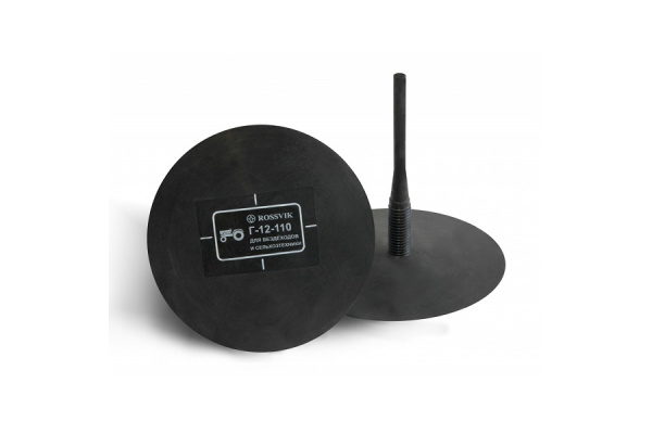 Грибок ROSSVIK с винтообразной ножкой Г 12/110, 10 шт. НФ-00000907