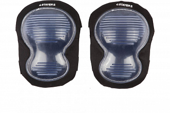 Наколенники STAYER MASTER с двойной пластиковой накладкой 11199
