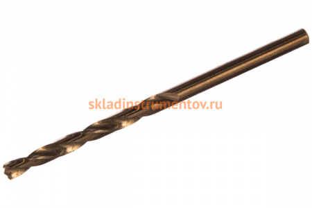 Сверло по металлу кобальтовое (4х75 мм) ПРАКТИКА 033-451