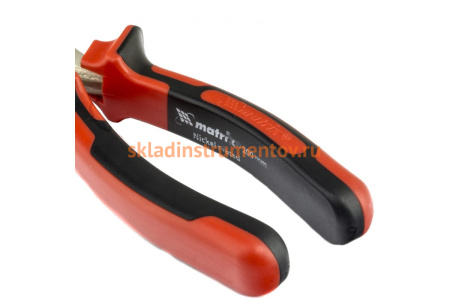 Длинногубцы NICKEL 200 мм прямые MATRIX 17168