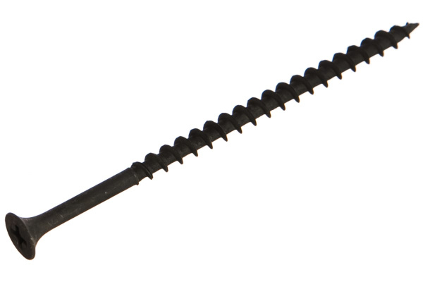 Фосфатированный саморез с крупной резьбой Зубр по дереву PH2 4,8x90 мм 12 шт 300036-48-090