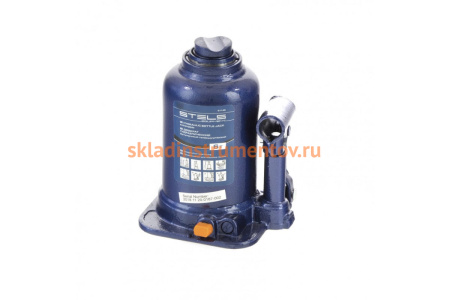 Гидравлический бутылочный телескопический домкрат 6 т, подъем 170-430 мм STELS 51146