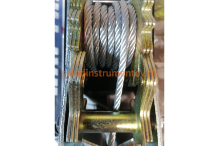 Ручная тросовая рычажная лебедка MIRAX 1,5т 1,8м 43130-1.5