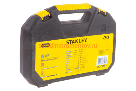 Набор сверл и бит FAMILY+ 70 шт. Stanley STA7184