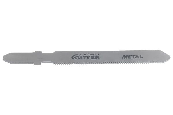Пилки по стали Т118G (2 шт; 75х50 мм; шаг 0.9 мм; 28TPi; HSS) для лобзиков RITTER 3110-2