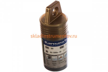 Сверло корончатое (30х30 мм; Weldon 19) Karnasch 20.1260U-030