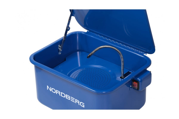 Установка для мойки деталей NORDBERG с электрическим насосом 19л NW20