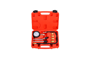 Компрессометр с набором насадок для бензиновых ДВС AV Steel, AV-925001