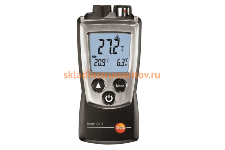 Инфракрасный термометр Testo 810 с поверкой 0560 0810П