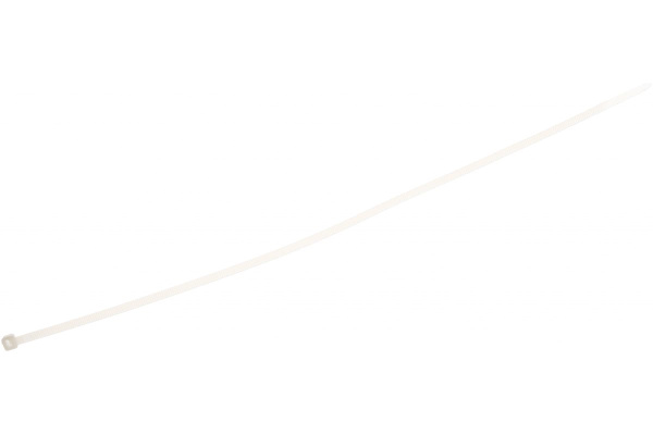 Пластиковые хомуты СИБРТЕХ, 400 * 4,8 мм, белые, 50 шт 45538