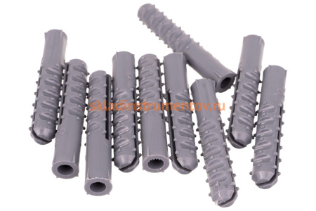 Дюбель распорный "ЕЖИК" полипропиленовый 500 шт. (10х60 мм; ТФ0) ЗУБР 4-301060-10-060