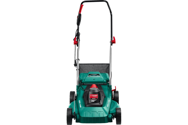Сетевая газонокосилка ЗУБР 2000 Вт ГСЦ-42-2000