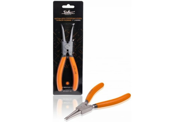 Щипцы для стопорных колец Airline прямой разжим 7" 180 мм AT-ECP7-02