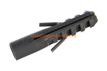 Распорный дюбель Зубр ЕВРО, полипропиленовый, 12x60мм, 250шт 301010-12-060