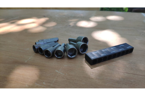 Торцевые головки в держателе, 9 предметов STAYER 26089-H9