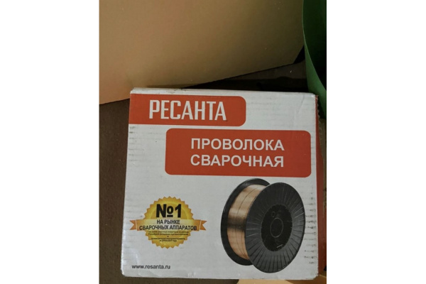 Проволока сварочная СВ-08Г2С (5 кг; 0.8 мм; D=200) Ресанта 71/6/53
