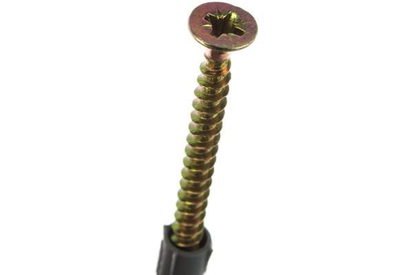 Дюбель ЕВРО с шурупом 10 шт. (6х40 мм; ТФ6) ЗУБР 30662-06-40