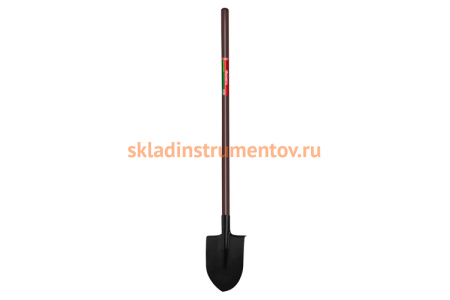 Штыковая лопата с лакированным черенком Центроинструмент 1356-Ч