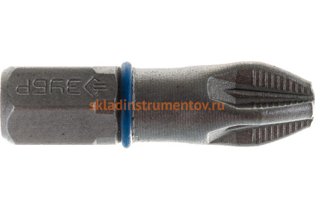 Биты "ЭКСПЕРТ" 2 шт. (25 мм; PZ3) Зубр 26013-3-25-2