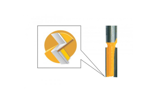 Фреза пазовая прямая (19х50 мм; хв. 12 мм) Энкор 46003