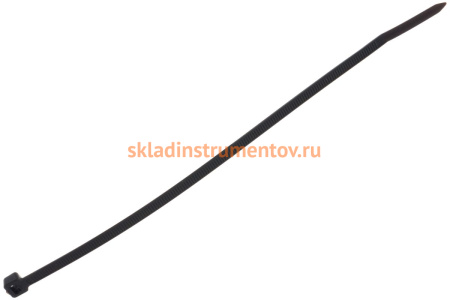 Нейлоновые хомуты Зубр черные, 4.5x200 мм, 100 шт. 309030-45-200