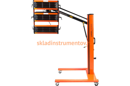 Трехкассетная сушка мобильная ИК WIEDERKRAFT WDK-3AT