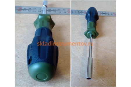 Отвертка под биты 1/4 дюйма Дело техники 718600