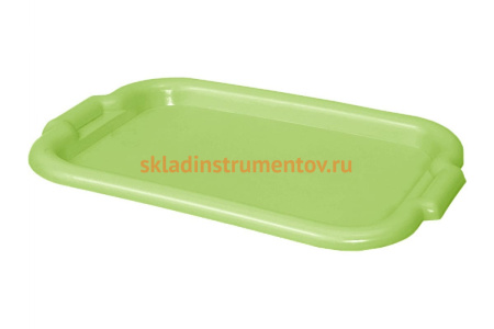 Поднос Тара.ру 394х274х24 зелёный 23084 Поднос Тара.ру 394х274х24 зелёный 23084