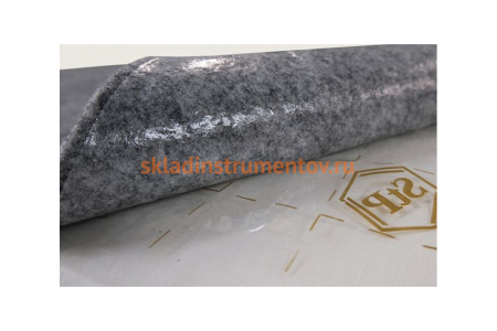 Декоративный материал Карпет (1х1.5 м) лист серый STP 43130