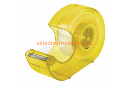 Клейкая лента в лимонном диспенсере BRAUBERG 12 мм х 10 м 227264