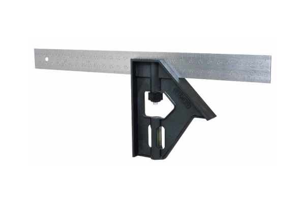 Комбинированный угольник Stanley 300 мм 2-46-222