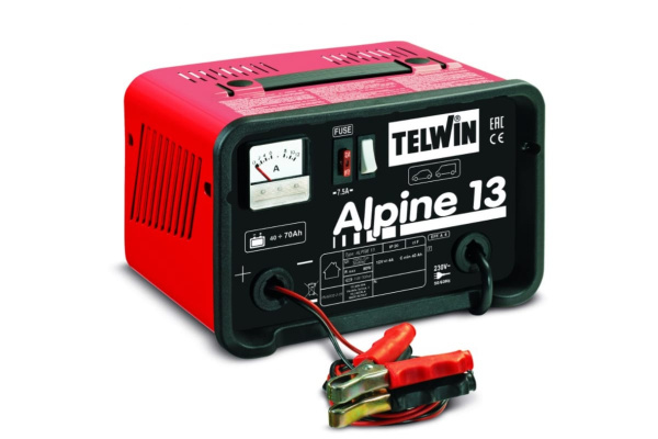 Зарядное устройство TELWIN ALPINE 13 230V 12V 807542 Зарядное устройство TELWIN ALPINE 13 230V 12V 807542