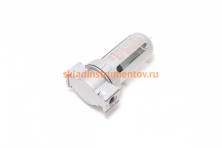 Фильтр влагоотделитель 1/4" для пневмосистемы ROCKFORCE RF-AF802