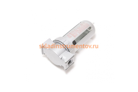 Фильтр влагоотделитель 1/4" для пневмосистемы ROCKFORCE RF-AF802