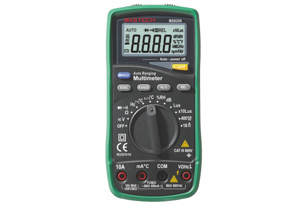 Цифровой автоматический мультиметр MASTECH MS8209 00-00000756